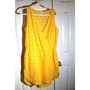 Carve Designs Organic Cotton Sunny Yellow Coastal Cover Up sz M